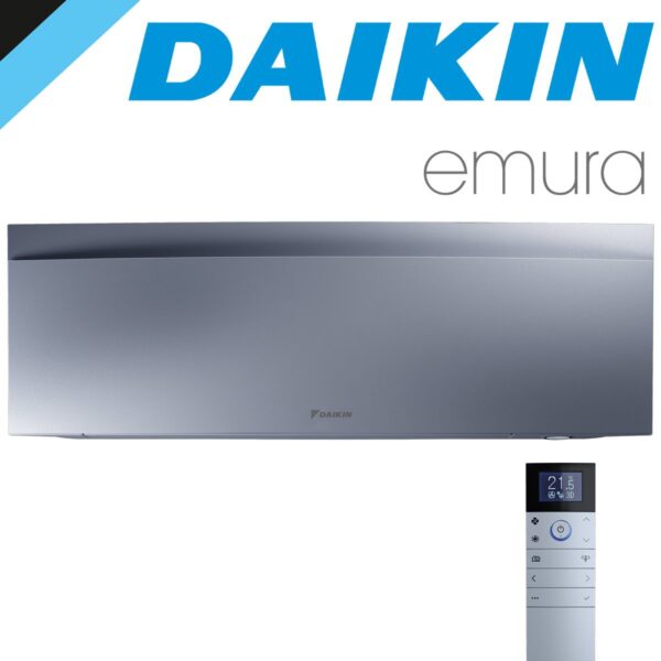 DAIKIN Emura 3 Wandgerät FTXJ20AS 2,0 kW | Silber""