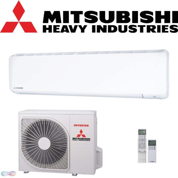 Mitsubishi Heavy Klimaanlage 7,1 kW SRK71ZR-WF | Singlesplit Set""