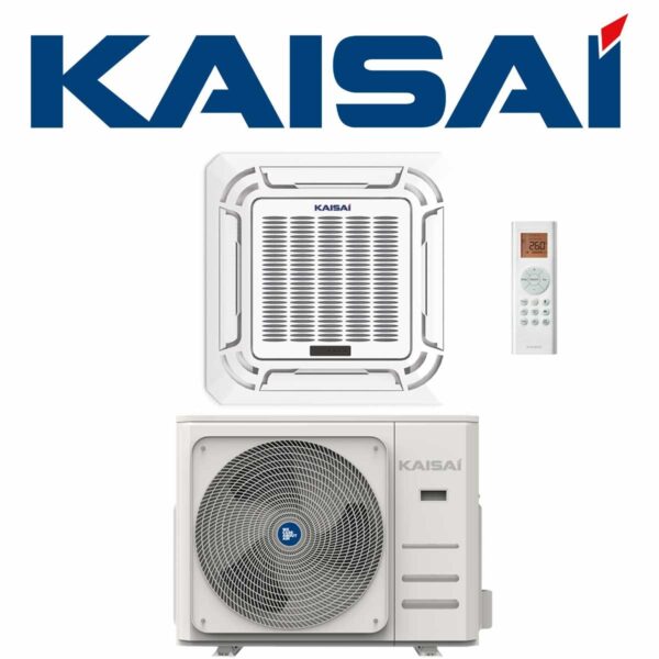 KAISAI Klimaanlage SET KOMPAKT mit Deckenkassette 5,3 kW für 1...