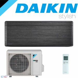 SET DAIKIN STYLISH Wandgerät Blackwood 3,5 kW""