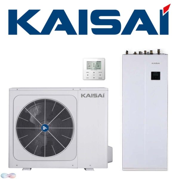 Kaisai Arctic 14 kW Split Luft-Wasser-Wärmepumpe mit Speicher 240L...