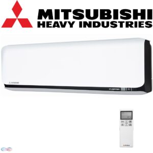 Mitsubishi Heavy SRK25ZSX-WFB 2,5 kW in Schwarz | Wandgerät""