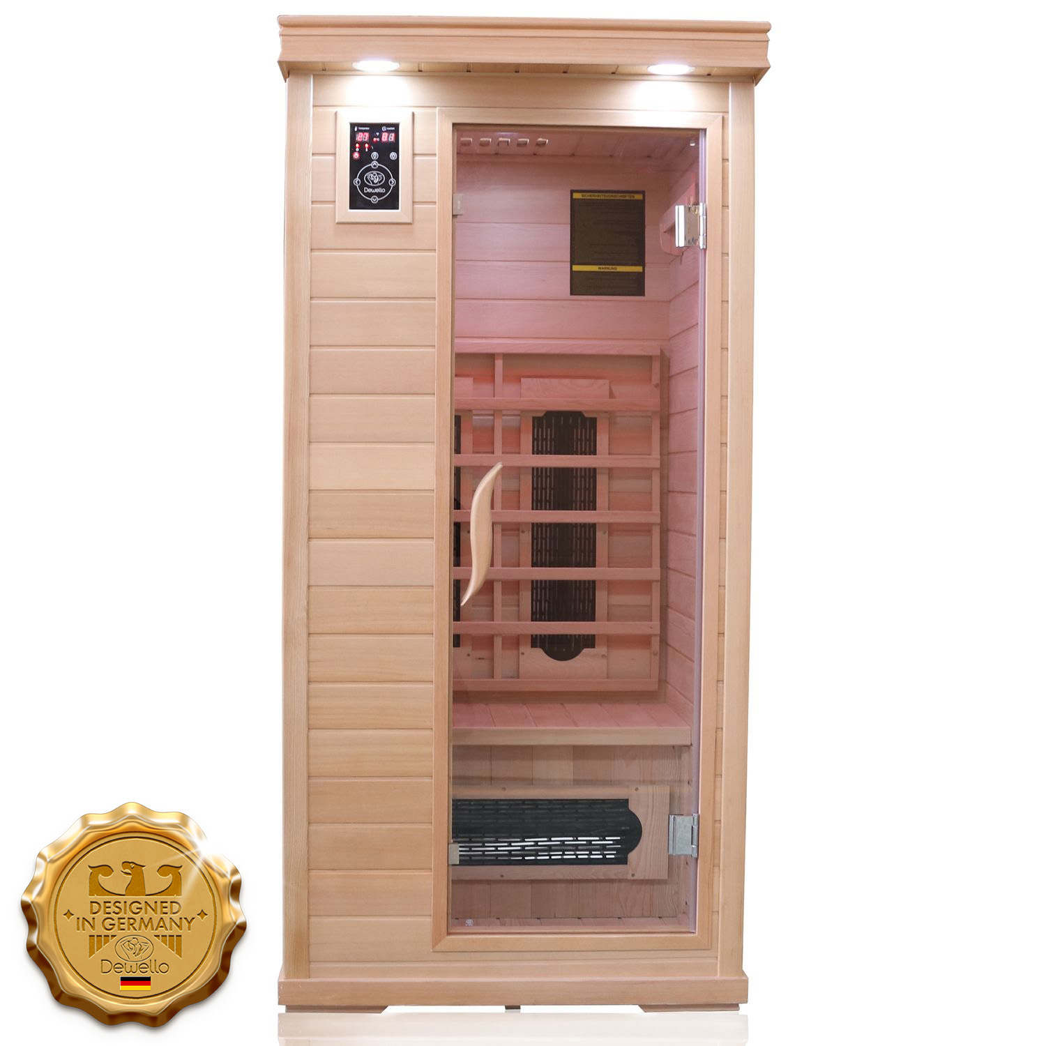 Infrarotkabine WINDSOR 90x90 1 Infrarotkabine WINDSOR 90x90