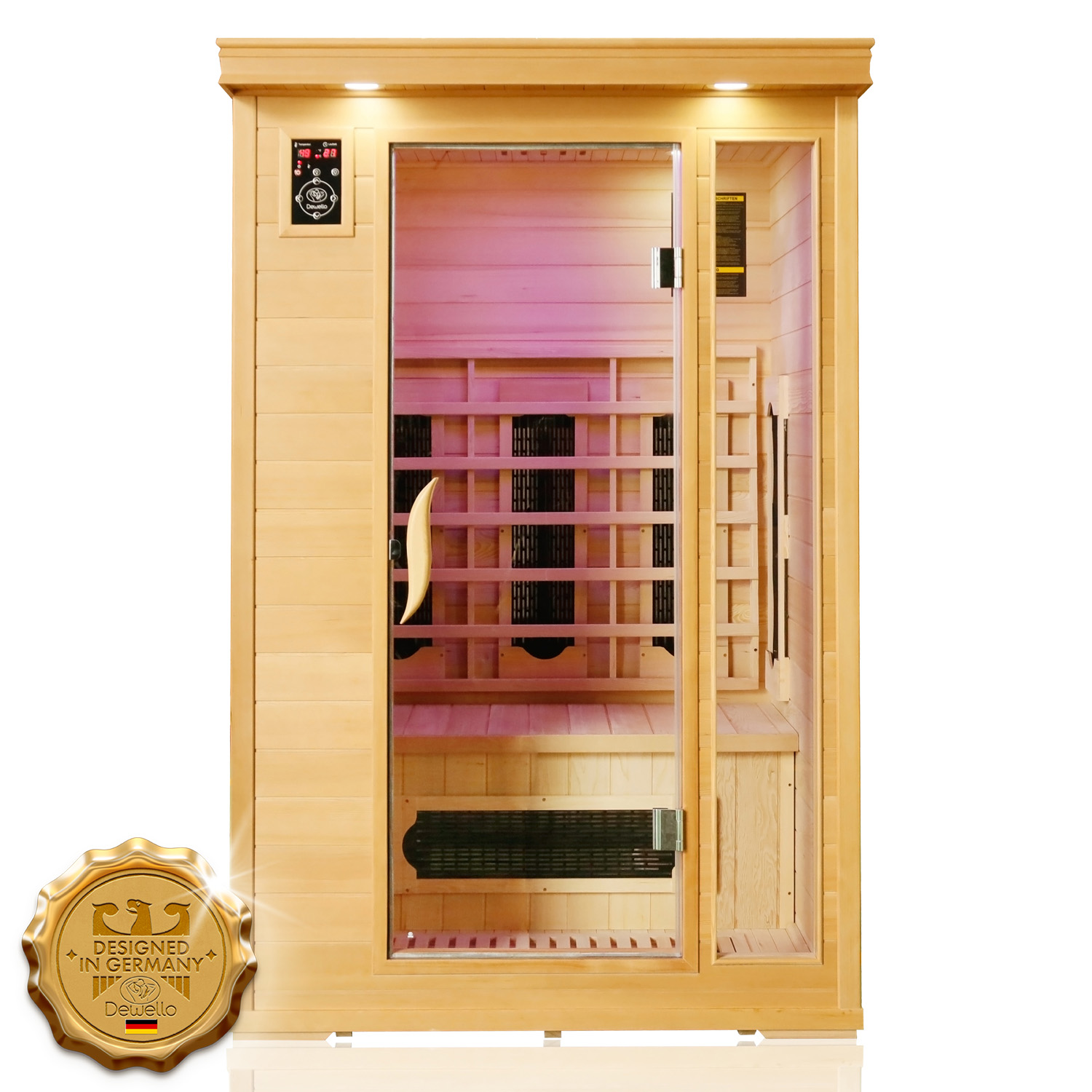 Infrarotkabine WINDSOR 120x100 1 Infrarotkabine WINDSOR 120x100