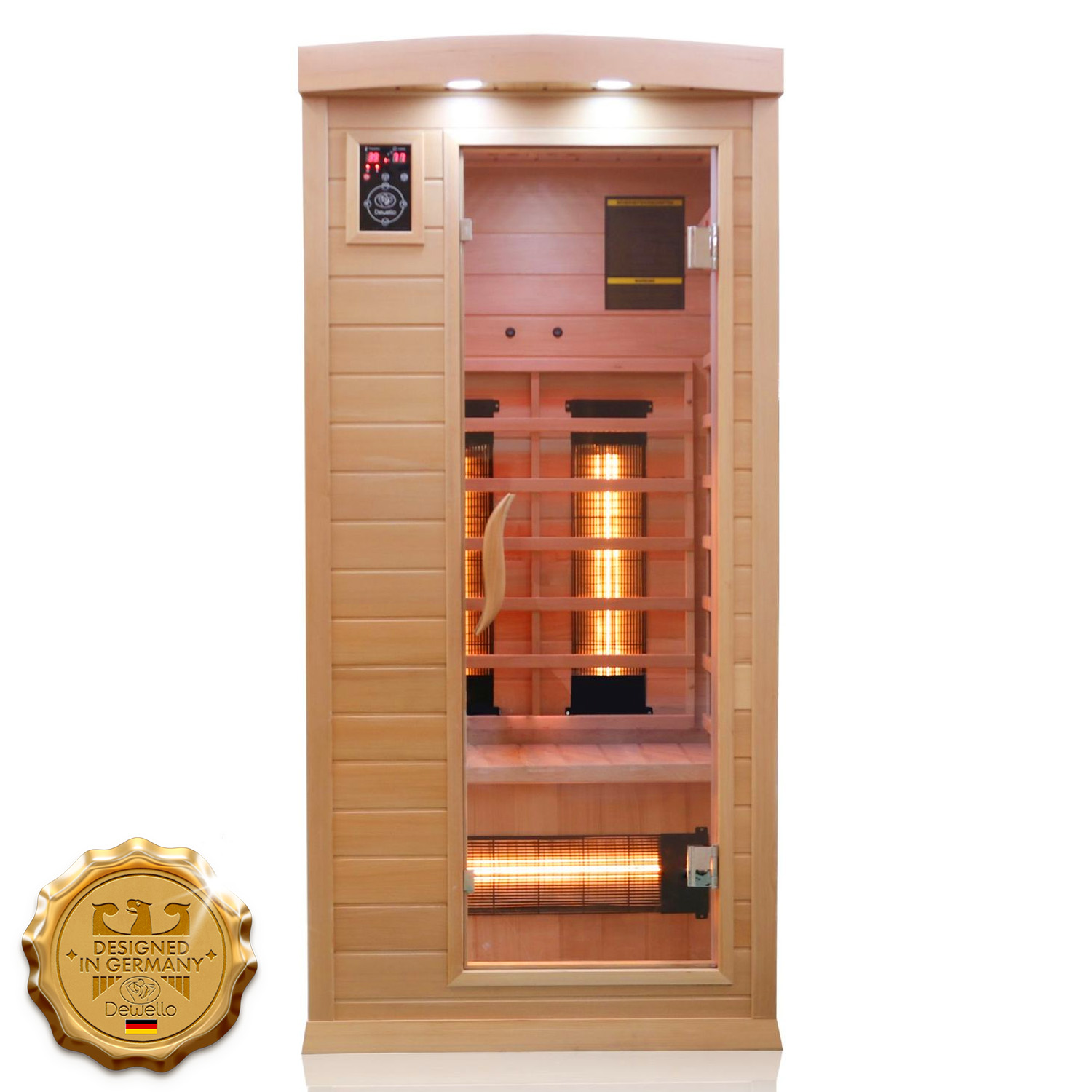 Infrarotkabine PIERSON 90x90 Dual-Therm 1 Infrarotkabine PIERSON 90x90 Dual-Therm