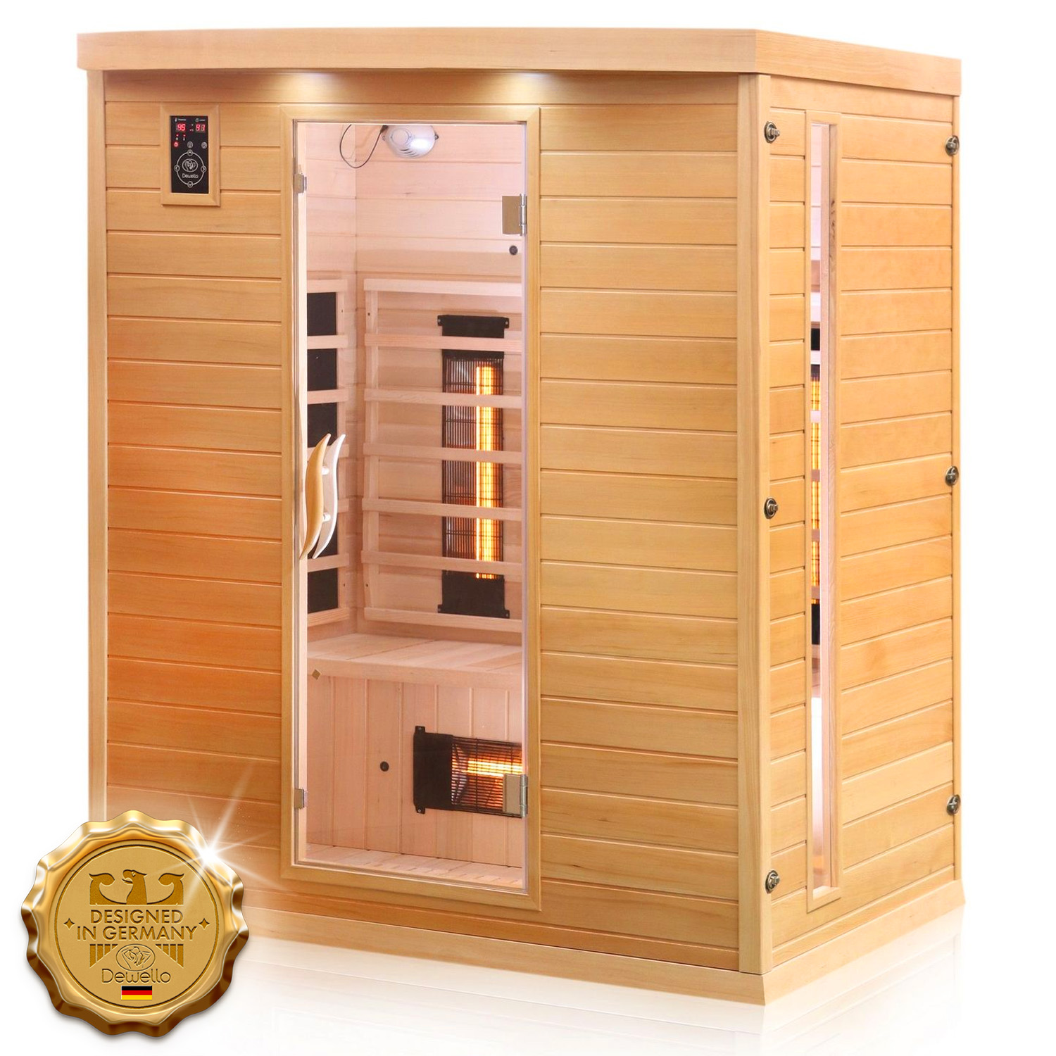 Infrarotkabine PIERSON 160x105 Dual-Therm 1 Infrarotkabine PIERSON 160x105 Dual-Therm