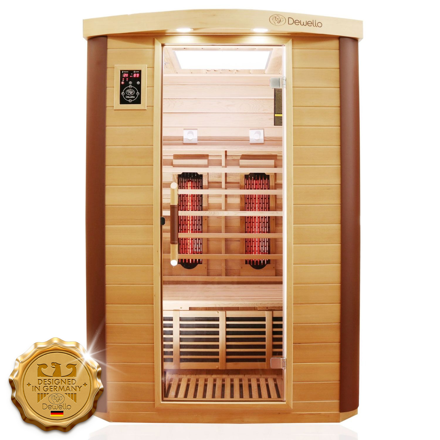 Infrarotkabine TORONTO 127x106 1 Infrarotkabine TORONTO 127x106