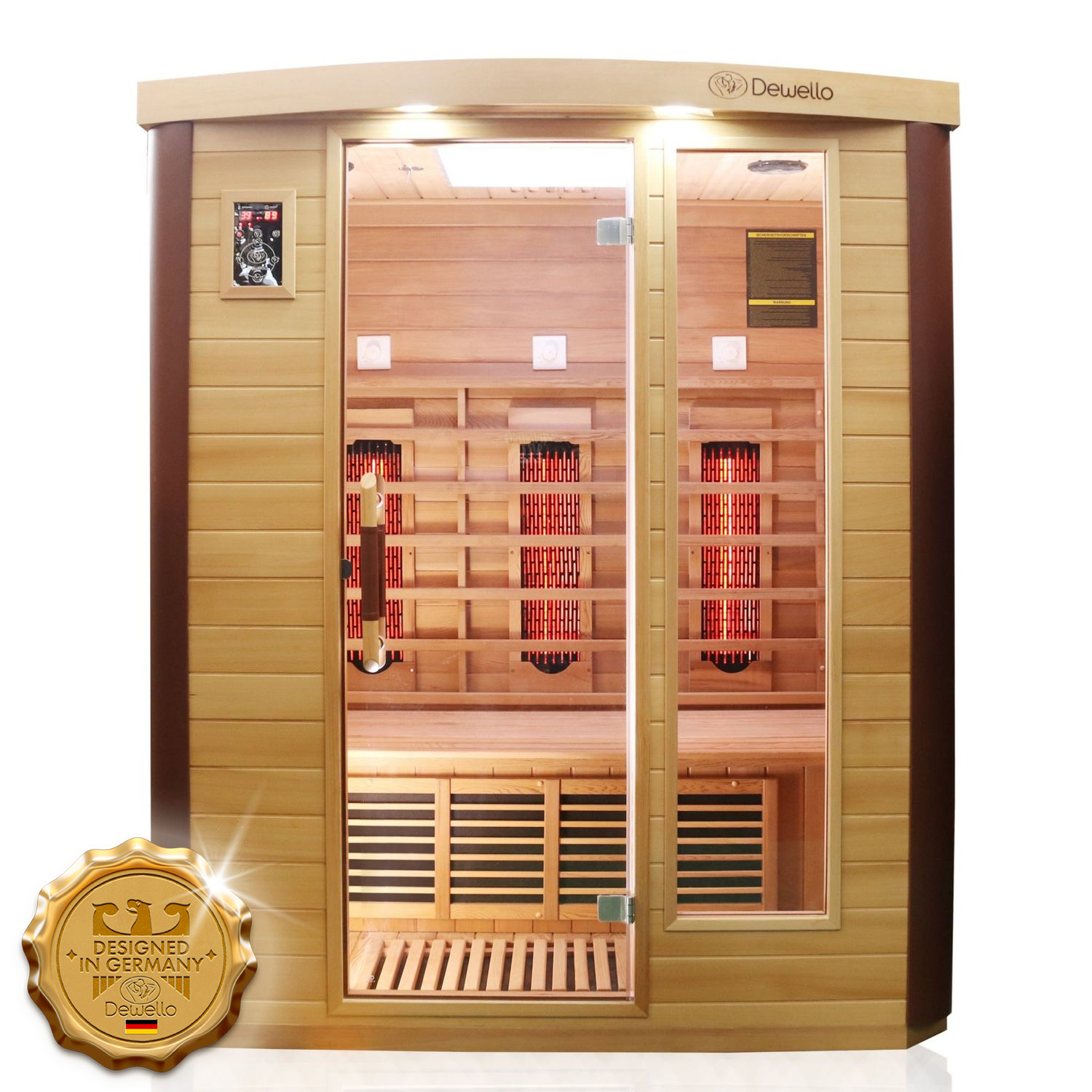 Infrarotkabine TORONTO 160x110 1 Infrarotkabine TORONTO 160x110