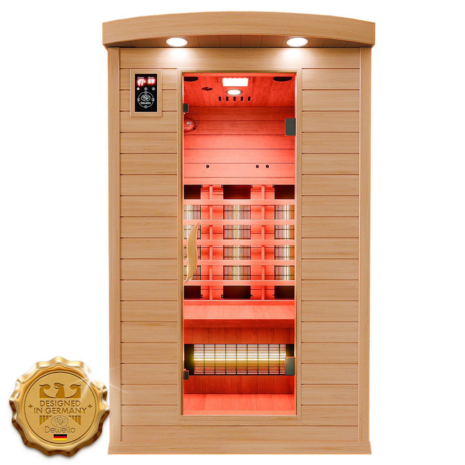 Infrarotkabine HYDER 115x105 1 Infrarotkabine HYDER 115x105