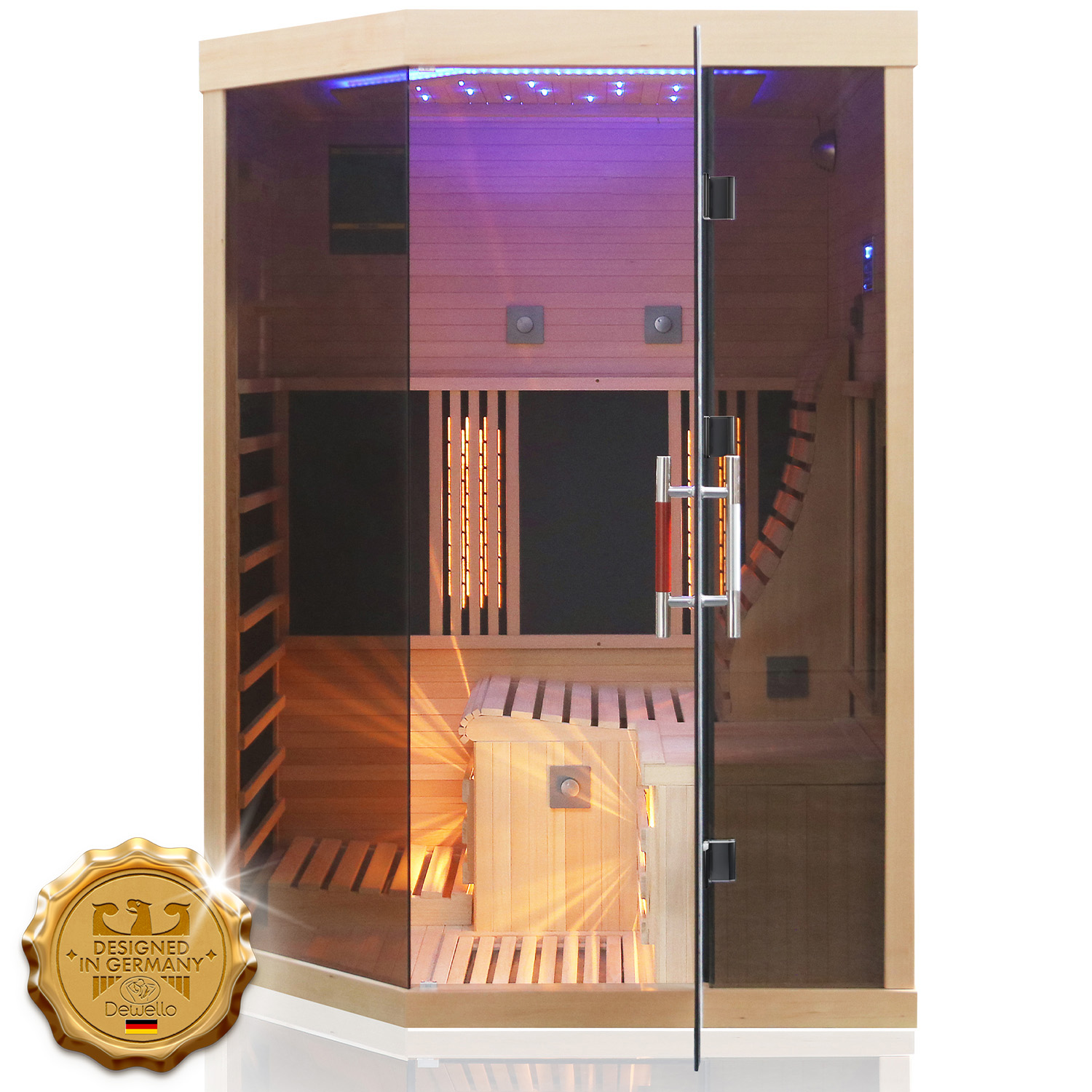Infrarotkabine OTTAWA 140x120 1 Infrarotkabine OTTAWA 140x120