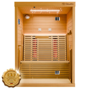 Infrarotkabine PALERMO 135x120 Vollspektrum