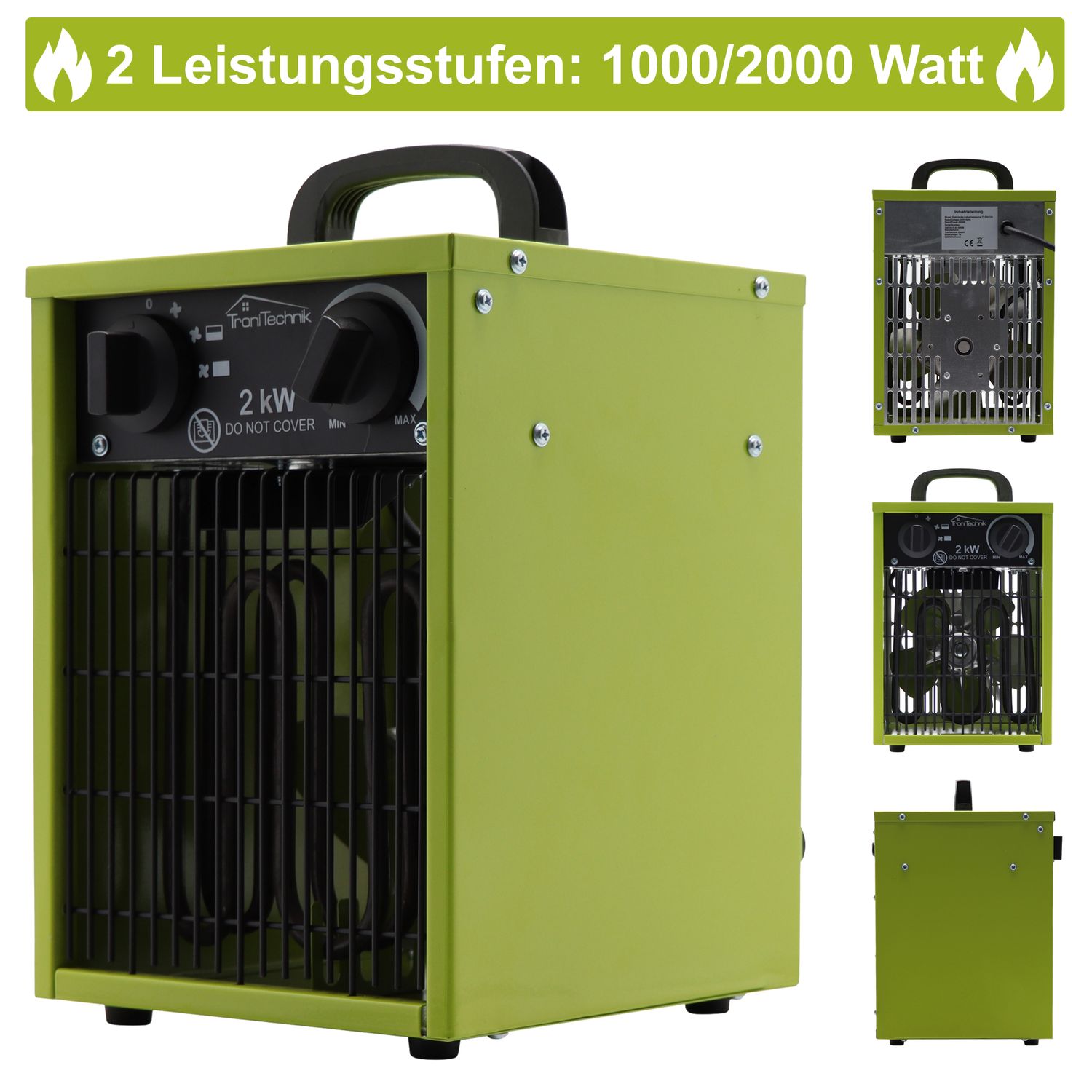 Elektrische Industrieheizung TT-EIH-152 1 Elektrische Industrieheizung TT-EIH-152