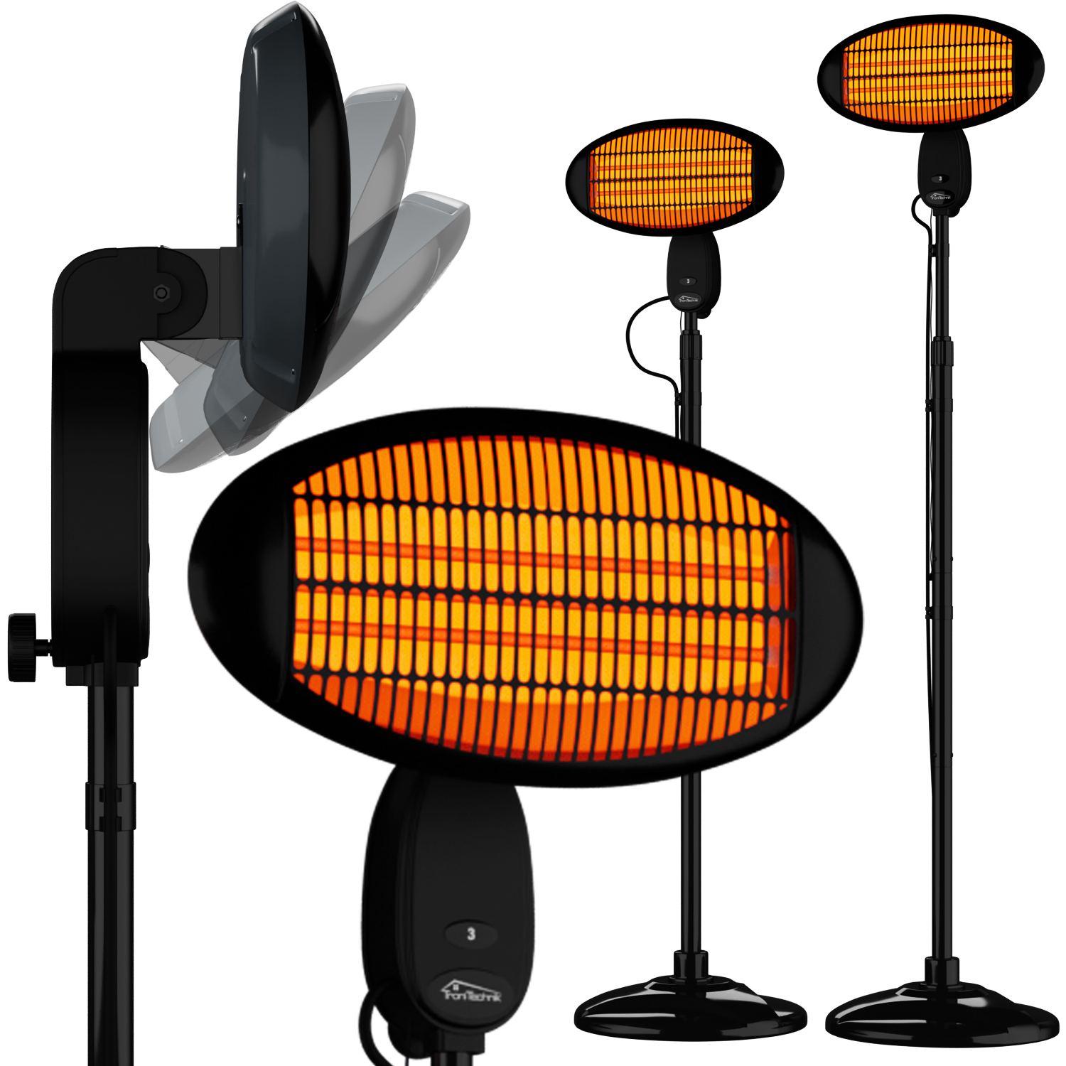 Heizstrahler Standstrahler TT-TH-2020 1 Heizstrahler Standstrahler TT-TH-2020