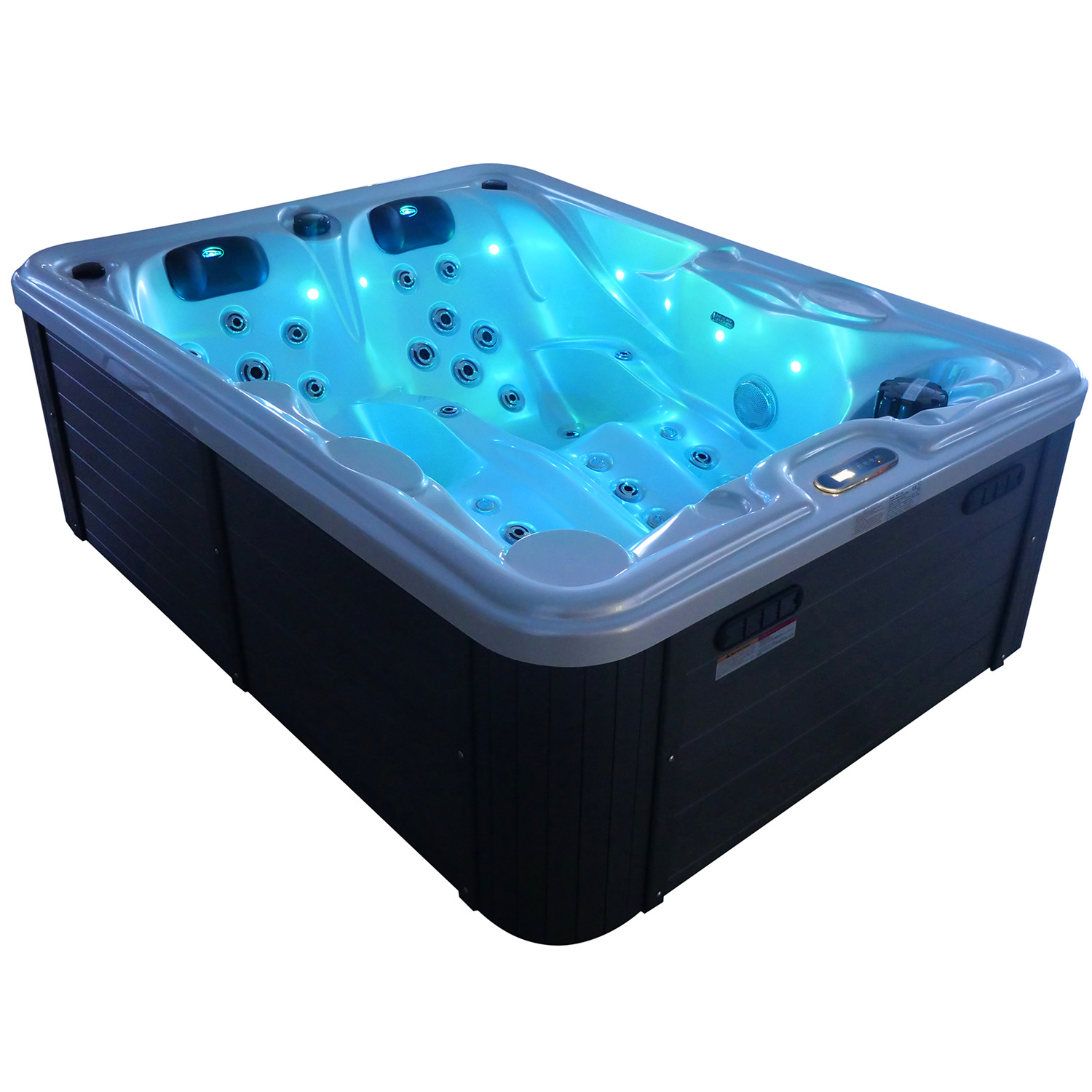 Outdoor Whirlpool Spa BOTTARO perlmutt, Balboa 1 Outdoor Whirlpool Spa BOTTARO perlmutt, Balboa
