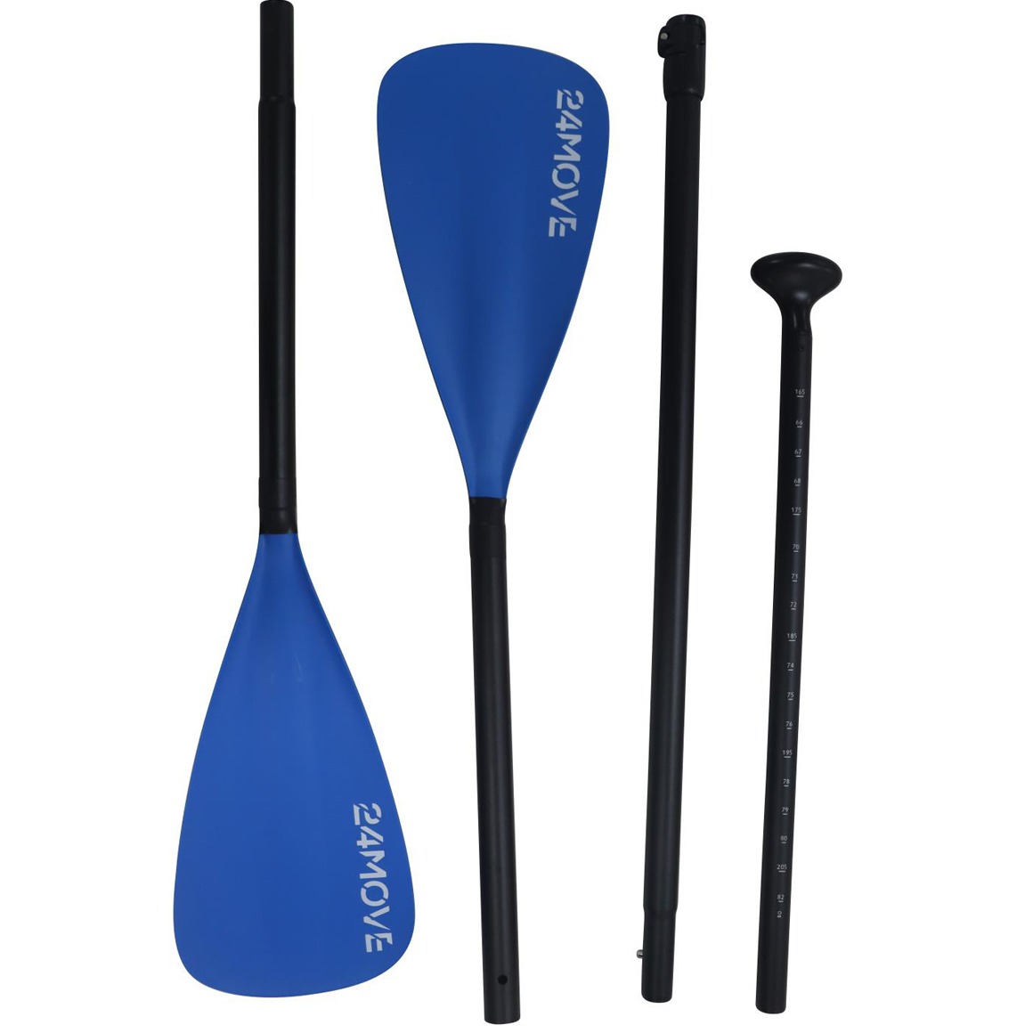 24MOVE® SUP Doppelpaddel für Paddleboards und Kajaks, Stechpaddel für Stand-Up Board blau 1 24MOVE® SUP Doppelpaddel für Paddleboards und Kajaks, Stechpaddel für Stand-Up Board blau