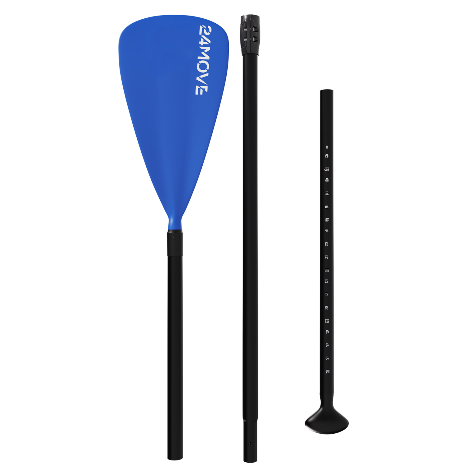 24MOVE® SUP Einzelpaddel für Paddleboards und Kajaks, Stechpaddel für Stand-Up Board blau 1 24MOVE® SUP Einzelpaddel für Paddleboards und Kajaks, Stechpaddel für Stand-Up Board blau