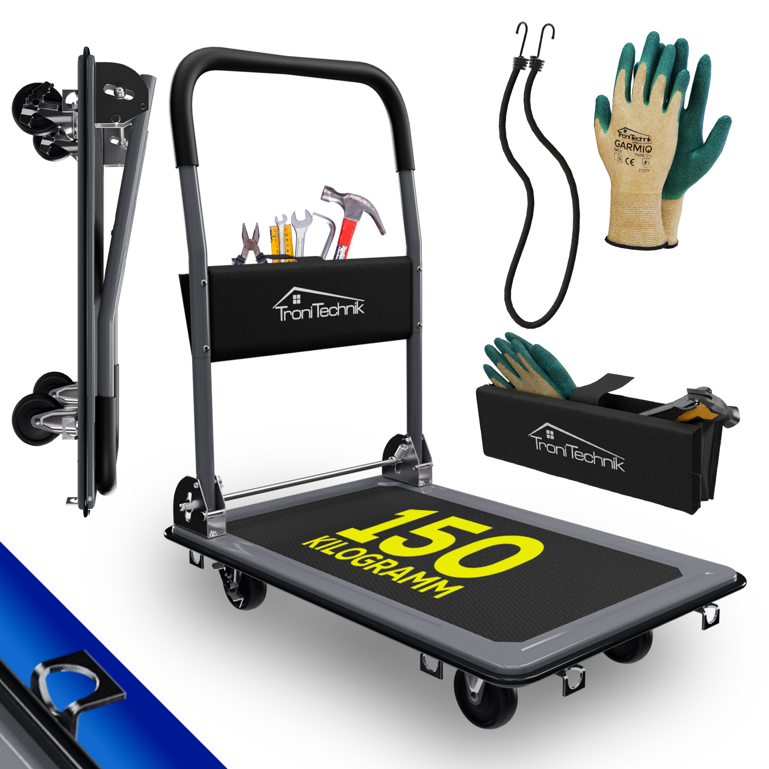 Transportwagen Plattformwagen Transporthilfe TT-TW-02 1 Transportwagen Plattformwagen Transporthilfe TT-TW-02