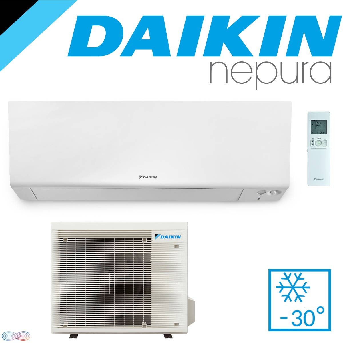 Daikin Klimaanlage Nepura Perfera Cold Region 3,0 kW SET | FTXTM30... 1 Daikin Klimaanlage Nepura Perfera Cold Region 3,0 kW SET | FTXTM30...