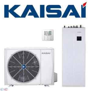 Kaisai Artic 6 kW Split Luft-Wasser-Wärmepumpe mit Speicher 190L |...