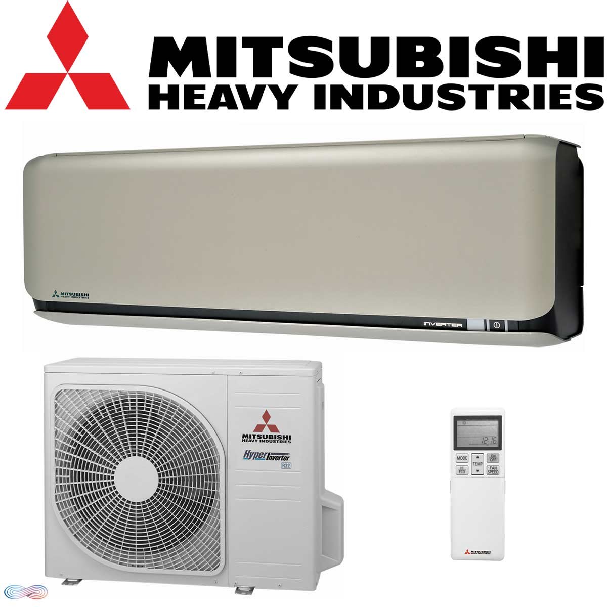 Mitsubishi Heavy Klimaanlage SRK35ZSX-WFT 3,5 kW | Titanium |... 1 Mitsubishi Heavy Klimaanlage SRK35ZSX-WFT 3,5 kW | Titanium |...