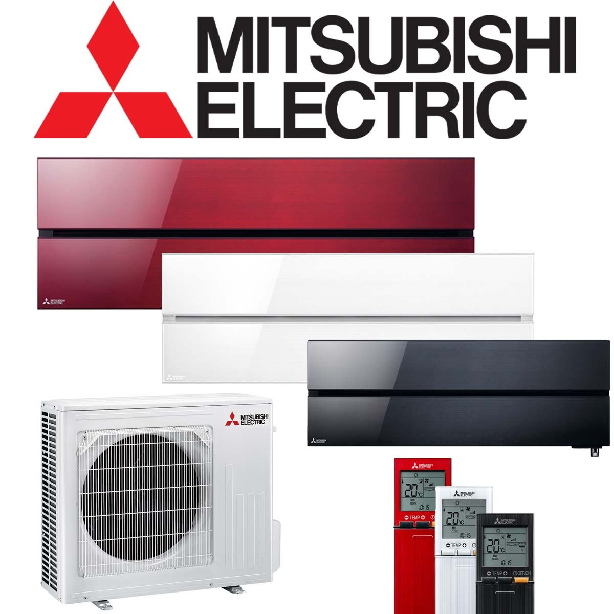 Mitsubishi Electric Diamond 5,0 kW Singlesplit Set | in 3 Farben |... 1 Mitsubishi Electric Diamond 5,0 kW Singlesplit Set | in 3 Farben |...