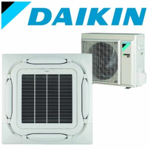 SET DAIKIN Roundflow FCAG 5,7 kW Deckenkassette reinweiß inkl....
