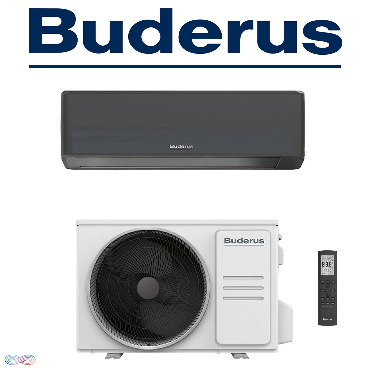 Buderus Logacool AC186i 3,5 kW Klimaanlage | Schwarz"" 1 Buderus Logacool AC186i 3,5 kW Klimaanlage | Schwarz""