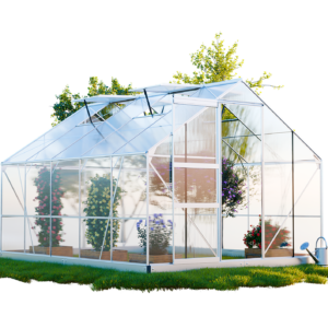 Gewächshaus ARONA, inkl. Fundament mit Dachfenster 310x250cm