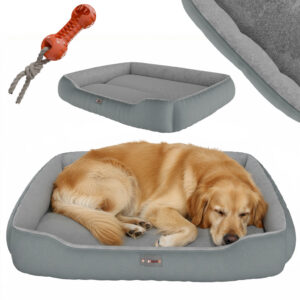 BENNO® Hundebett Hundekissen Hundekorb SAMMY XXL grau