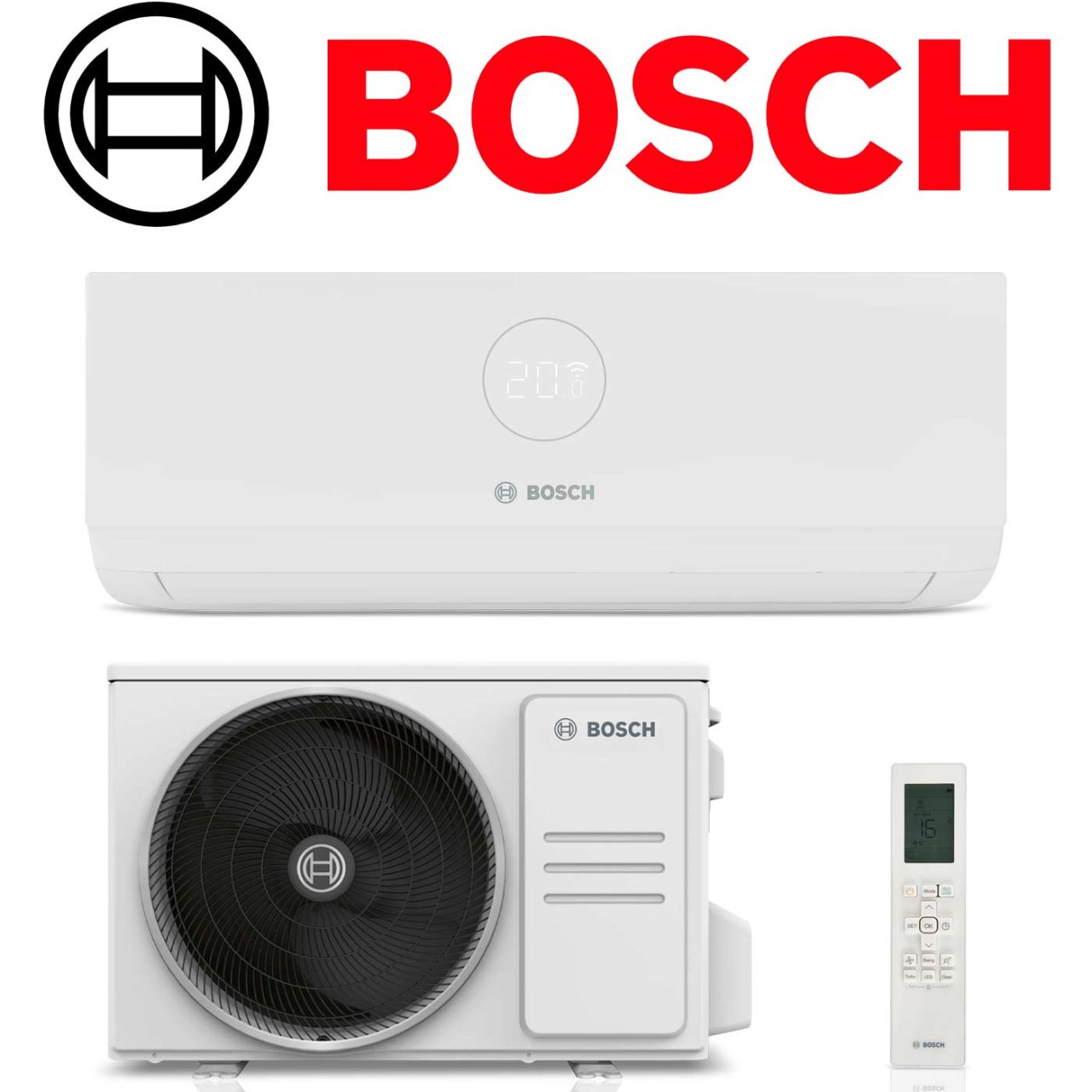 BOSCH Climate 3000i 53 E Klimaanlage 5,3 kW | CL3000i-Set 53 WE"" 1 BOSCH Climate 3000i 53 E Klimaanlage 5,3 kW | CL3000i-Set 53 WE""