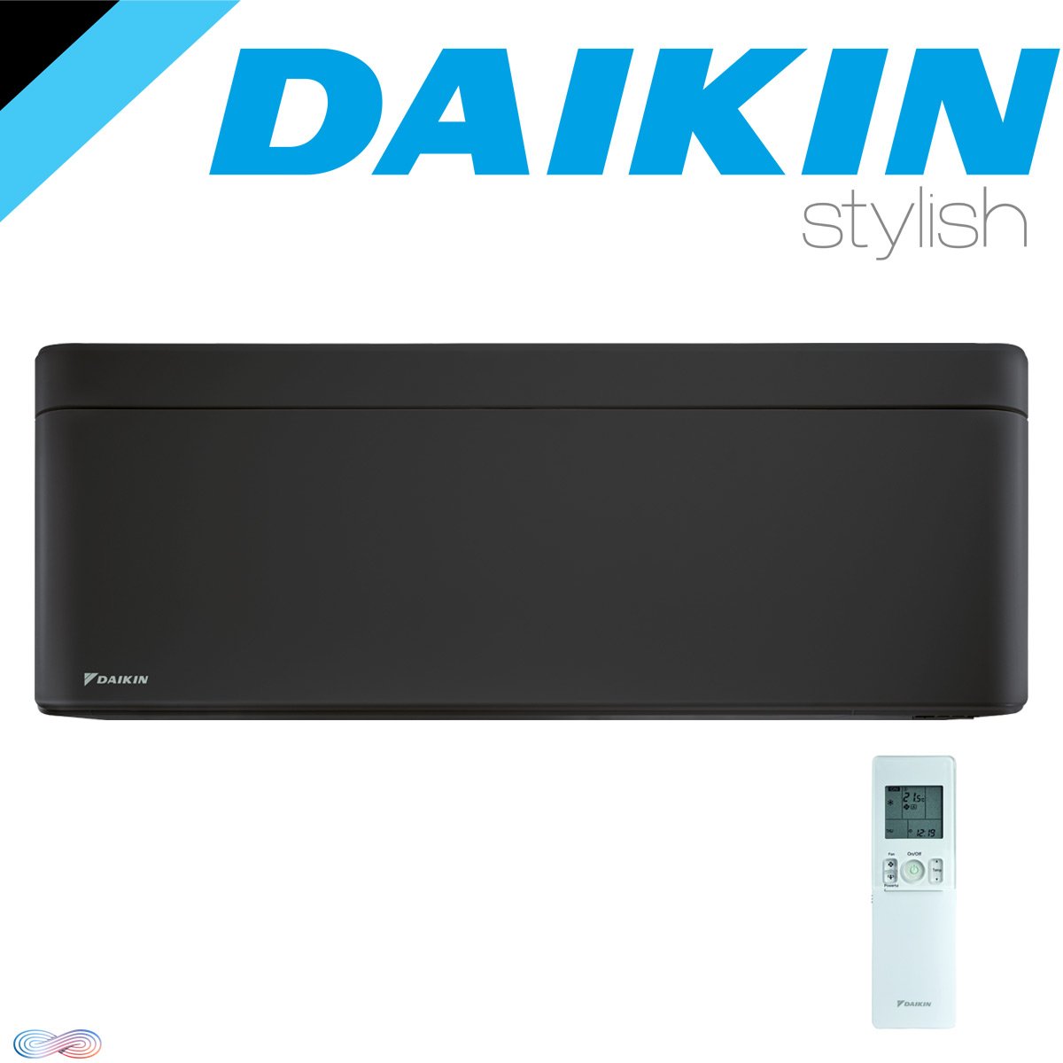 Daikin Stylish Wandgerät FTXA35CB 3.5 kW | Mattschwarz"" 1 Daikin Stylish Wandgerät FTXA35CB 3.5 kW | Mattschwarz""