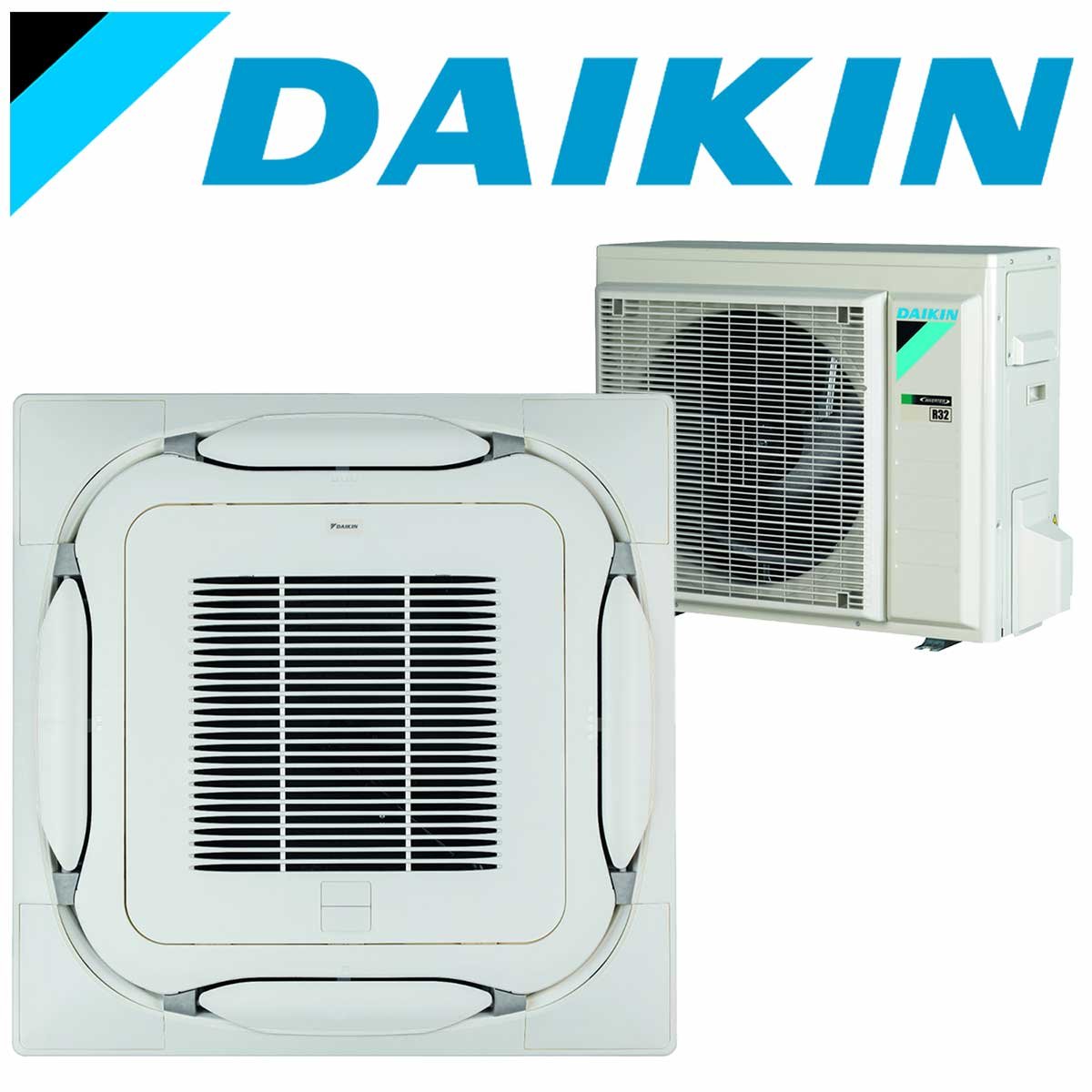 SET DAIKIN Roundflow FCAG 3,5 kW Deckenkassette selbstreinigend... 1 SET DAIKIN Roundflow FCAG 3,5 kW Deckenkassette selbstreinigend...