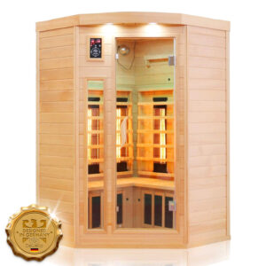 Infrarotkabine LAKEFIELD 120x120 Dual-Therm