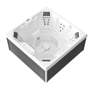Outdoor Whirlpool TORCELLO weiß 210x210 LED