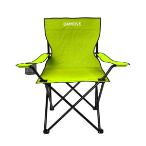 24MOVE® Campingstuhl Klappstuhl hellgrün