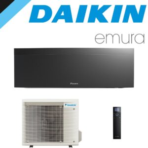 DAIKIN Emura 3 3,5 kW Singlesplit Set | Mattschwarz | FTXJ35AB +...