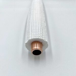 Isolierte Kupfer Kältemittelleitung 3/8"""" (9,52 mm) - Meterware""
