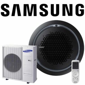 Samsung Singlesplit Set AC 140 WindFree 360° rund Kassette in...