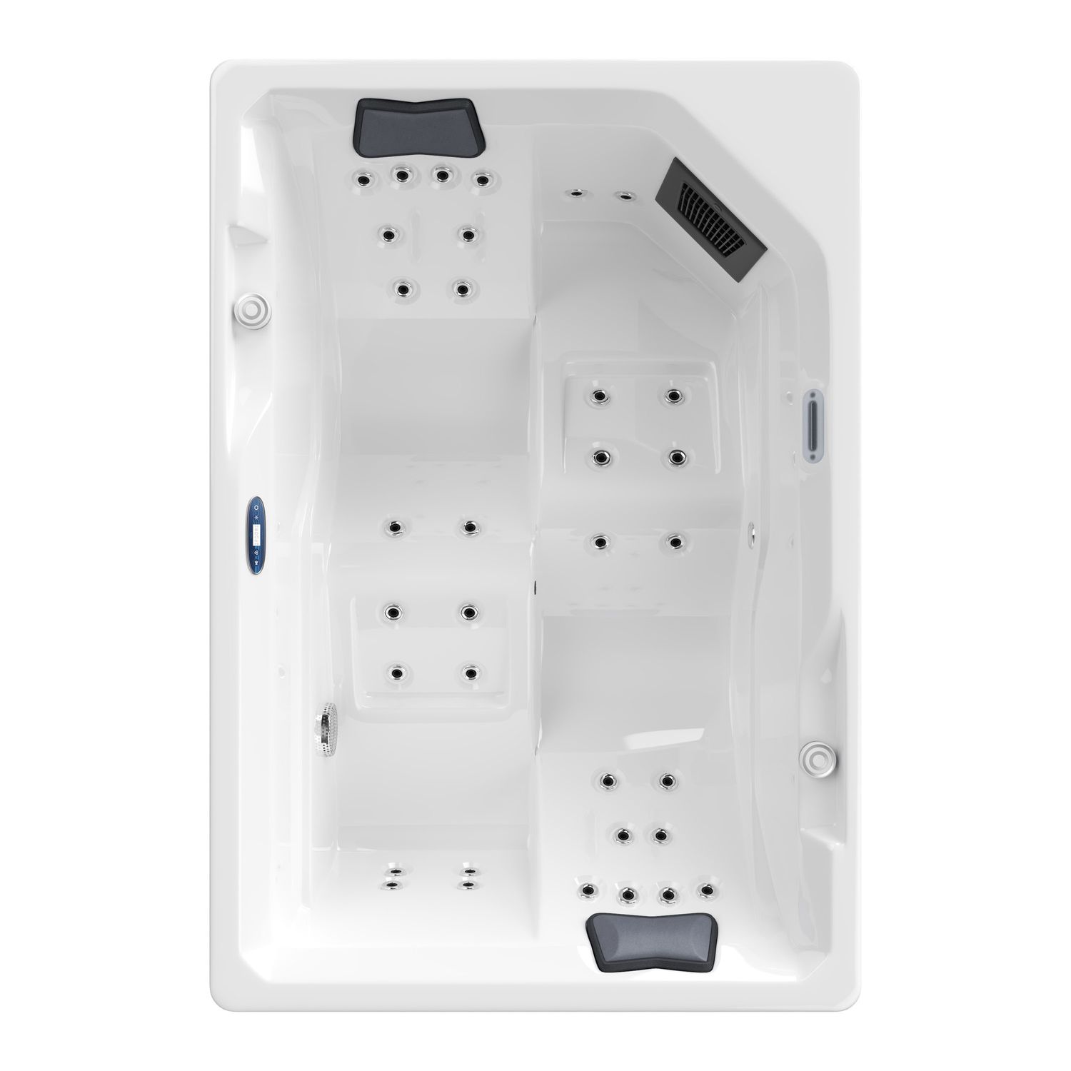 Outdoor Whirlpool GALERA weiß 190x130 LED 1 Outdoor Whirlpool GALERA weiß 190x130 LED