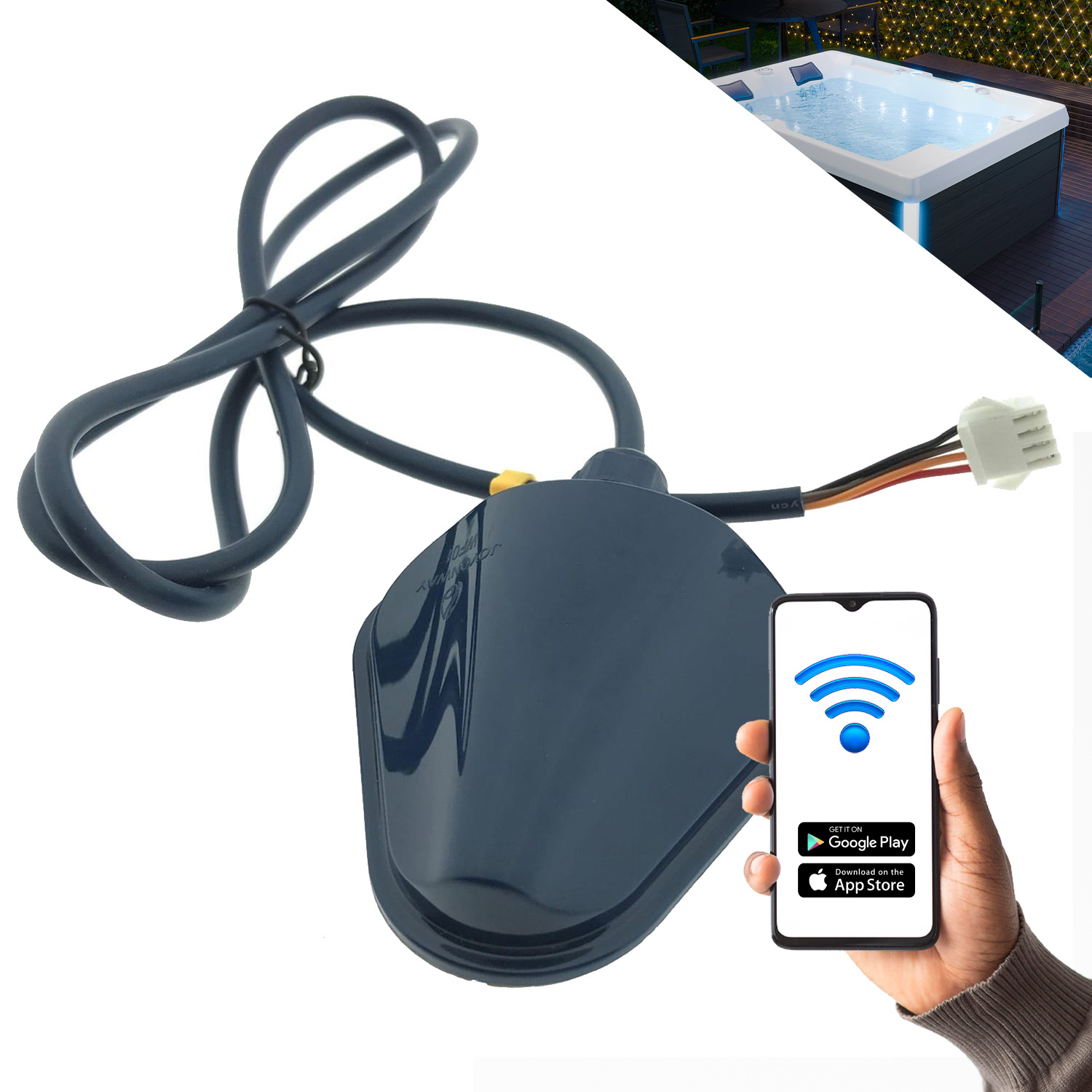 Joyonway WF01 WiFi-Modul für Joyonway Steuerung P20B29 / P25B37 1 Joyonway WF01 WiFi-Modul für Joyonway Steuerung P20B29 / P25B37