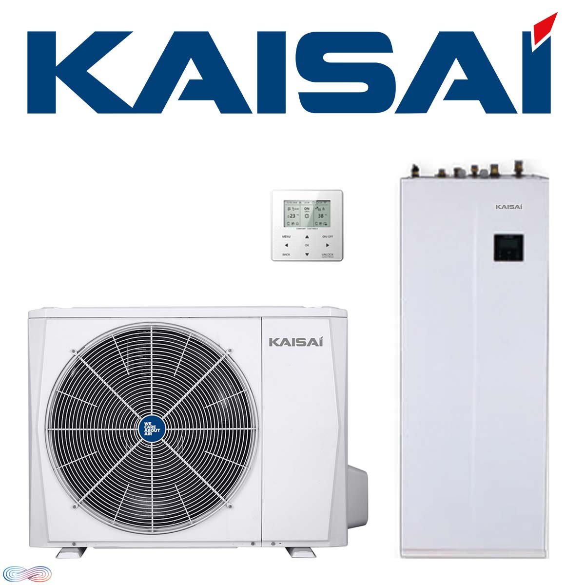 Kaisai Artic 6 kW Split Luft-Wasser-Wärmepumpe mit Speicher 190L |... 1 Kaisai Artic 6 kW Split Luft-Wasser-Wärmepumpe mit Speicher 190L |...