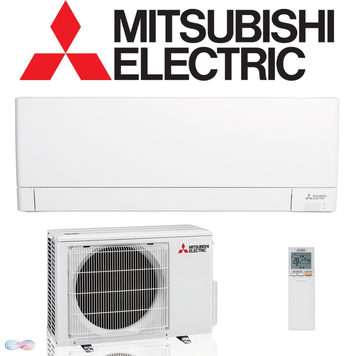 Mitsubishi Electric MSZ-AY 3,5 kW Singlesplit Set | MSZ-AY35VGK +... 1 Mitsubishi Electric MSZ-AY 3,5 kW Singlesplit Set | MSZ-AY35VGK +...