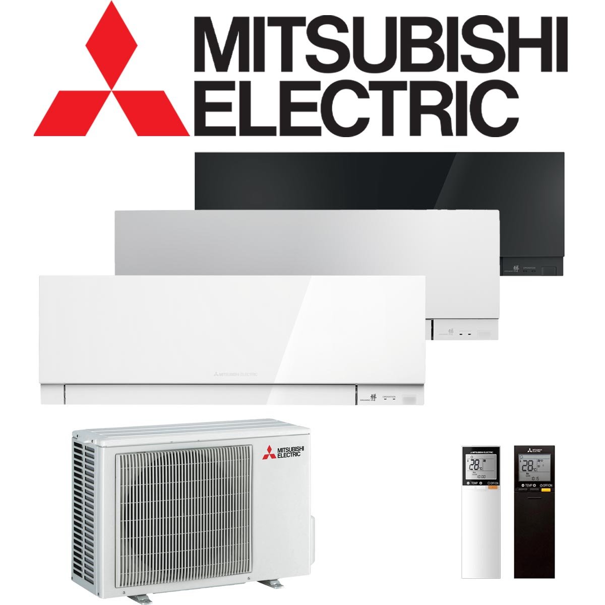 Mitsubishi Electric Premium 3,5 kW Singlesplit Set | in 3 Farben |... 1 Mitsubishi Electric Premium 3,5 kW Singlesplit Set | in 3 Farben |...