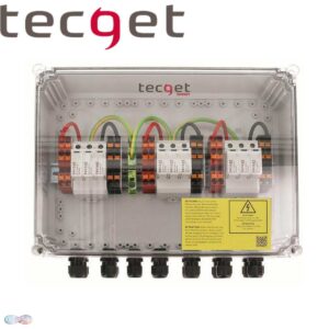 TECGET 1100V DC-Überspannungsschutz Typ 2 für 2 String mit 1 MPP...