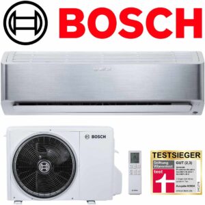 BOSCH Climate Class 8000i 25 ET Klimaanlage 2,5 kW SET | Silber""