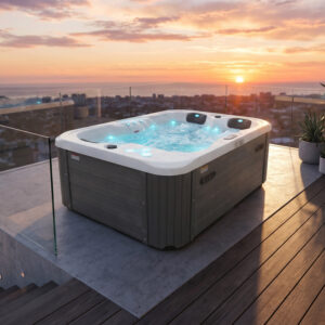 Outdoor Whirlpool Spa TINO PRO Weiß