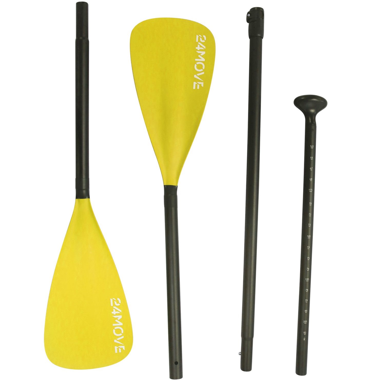 24MOVE® SUP Doppelpaddel für Paddleboards und Kajaks, orange 1 24MOVE® SUP Doppelpaddel für Paddleboards und Kajaks, orange
