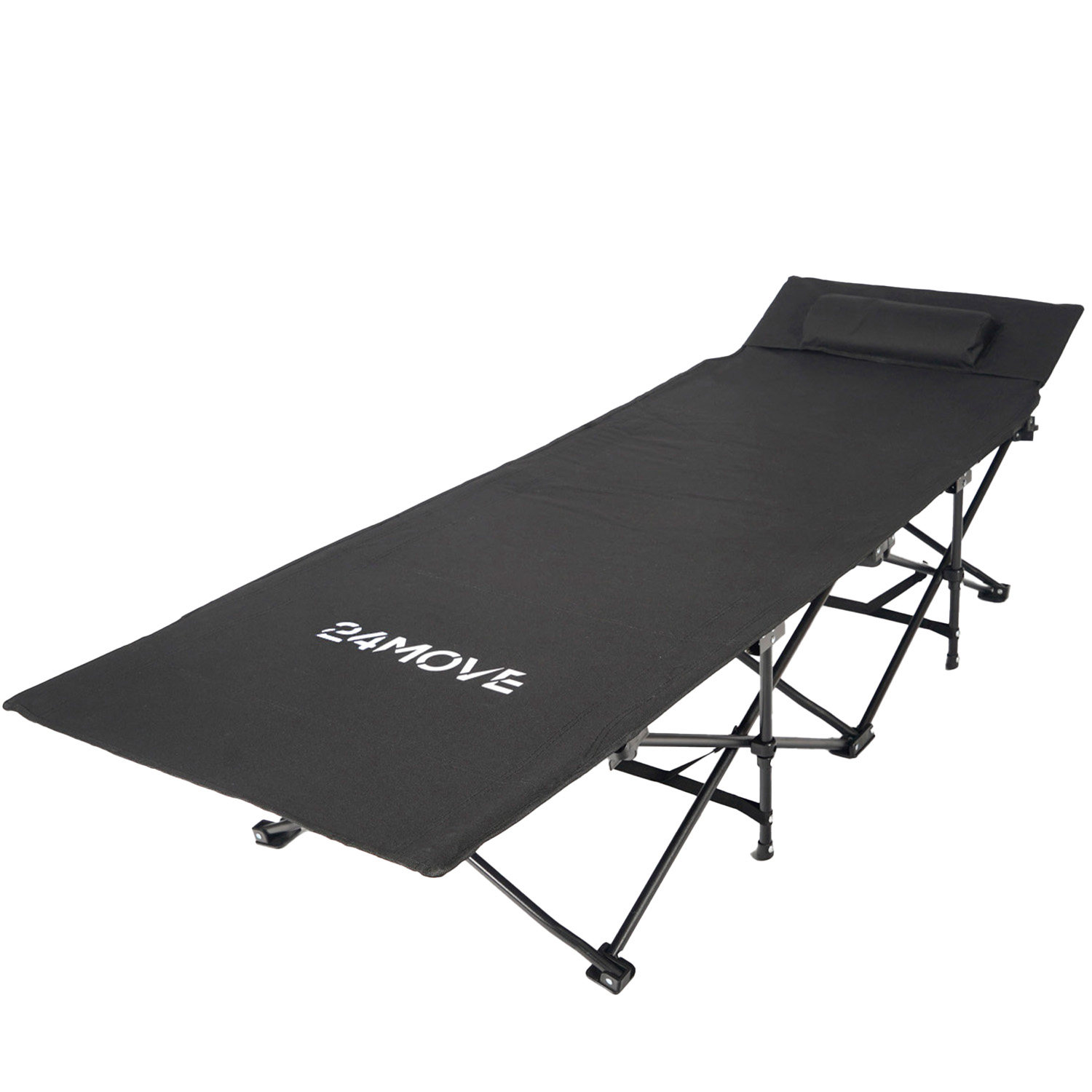 24MOVE® Feldbett BORBA schwarz 1 24MOVE® Feldbett BORBA schwarz
