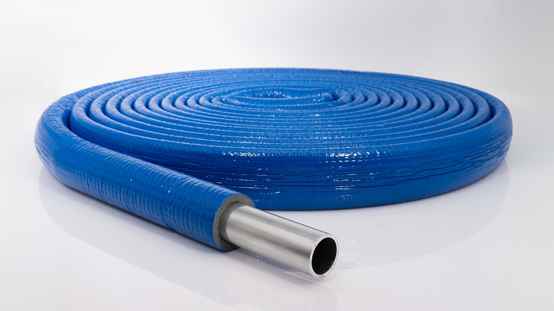 Rohrisolierung PE 10m mit Schutzhaut | 18mm x 6mm Dämmstärke | Blau 1 Rohrisolierung PE 10m mit Schutzhaut | 18mm x 6mm Dämmstärke | Blau