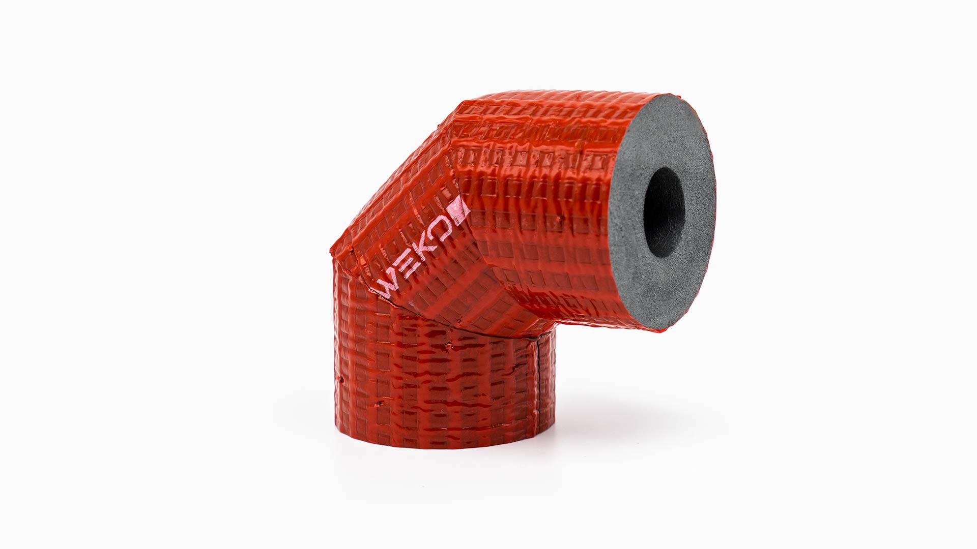 Rohrisolierung PE Bogen 90° robuste rote Außenhaut | 15mm x 20mm Dämmstärke | WEKOFLEX® für Heizung & Sanitär | 50% GEG 1 Rohrisolierung PE Bogen 90° robuste rote Außenhaut | 15mm x 20mm Dämmstärke | WEKOFLEX® für Heizung & Sanitär | 50% GEG